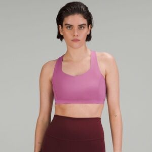 Lululemon Free to Be Serene Bra Light Support, C/D Cup - Velvet Dust - Size 8